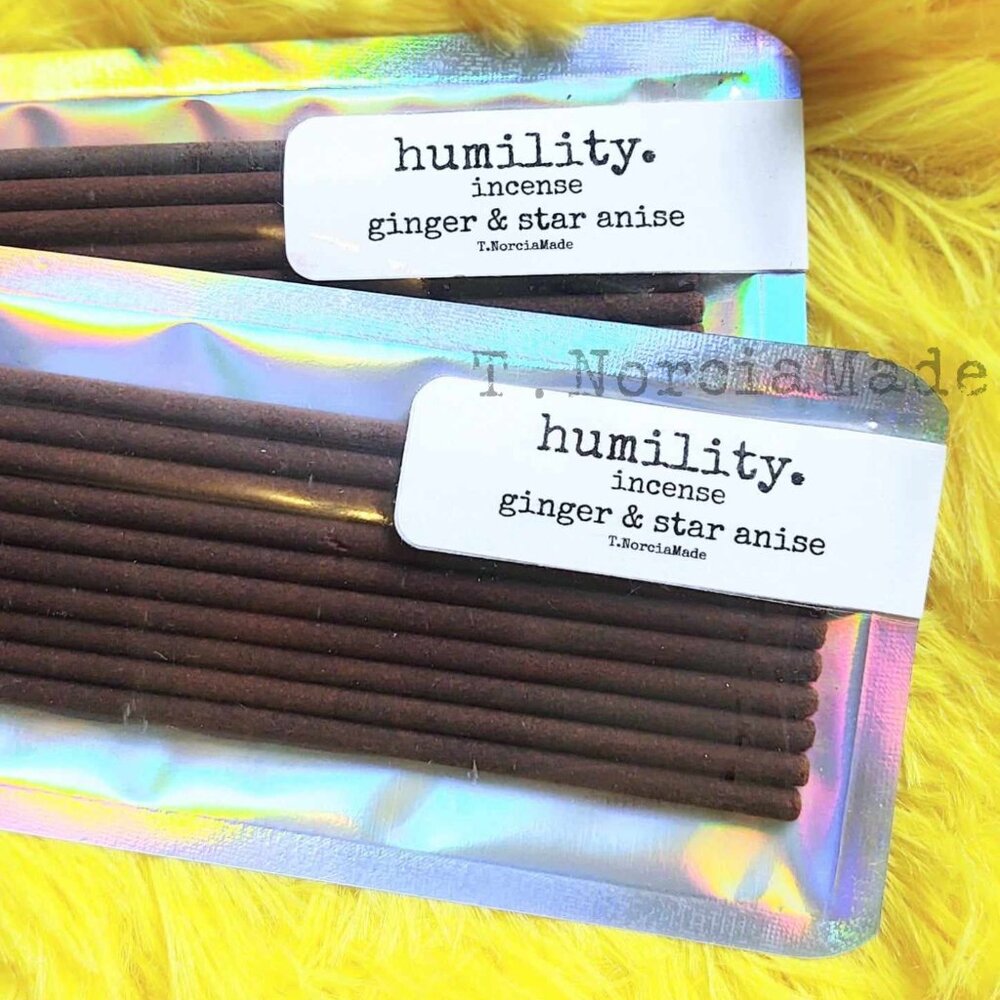 Humility Incense Sticks: Ginger & Star Anise